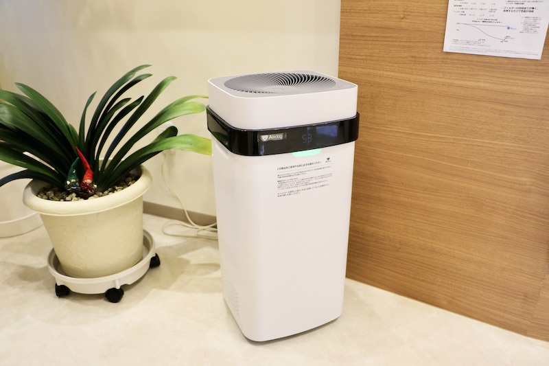 空気清浄機(山梨県_歯医者)